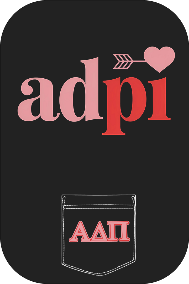 Custom Alpha Delta Pi Heart