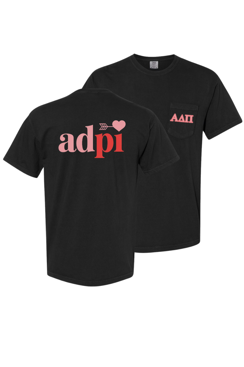 Custom Alpha Delta Pi Heart