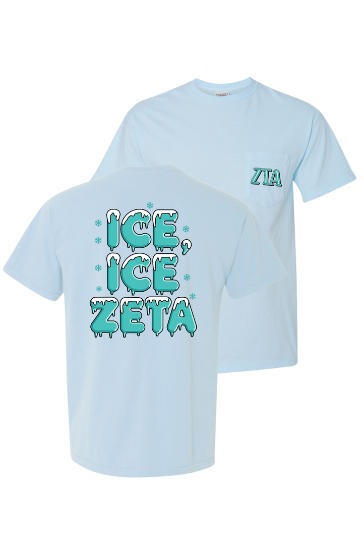 Custom Ice Ice Zeta Tau Alpha