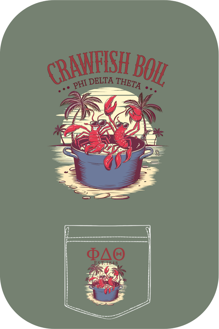 Custom Crawfish Boil Phi Delta Theta