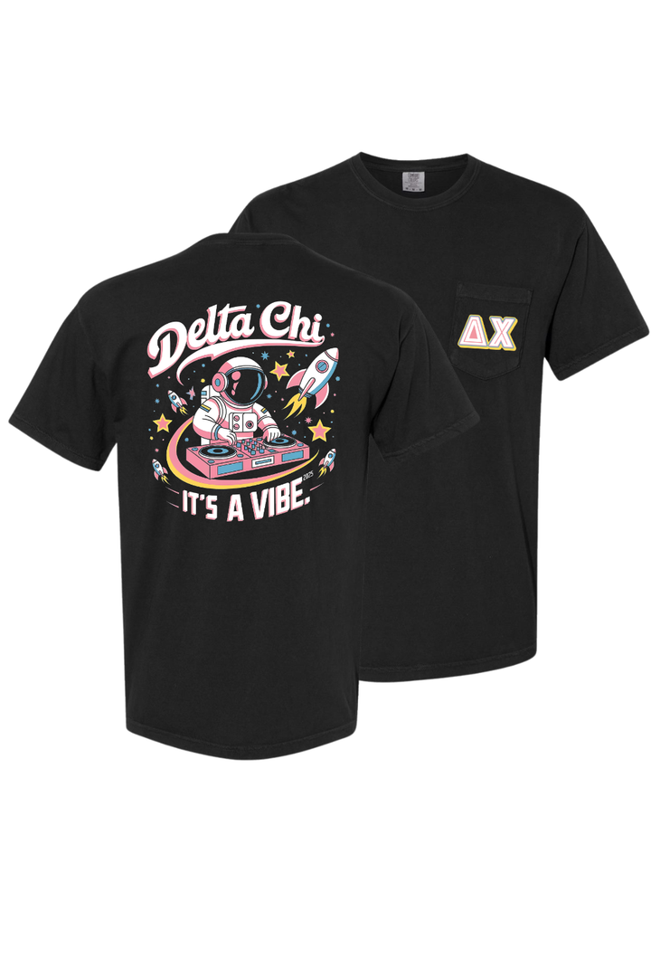 Custom Delta Chi It's A Vibe