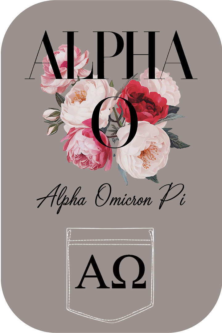 Custom Alpha Omicron Pi