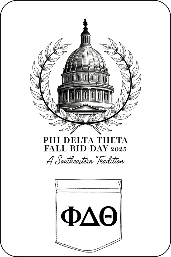 Custom Phi Delta Theta Fall Bid Day