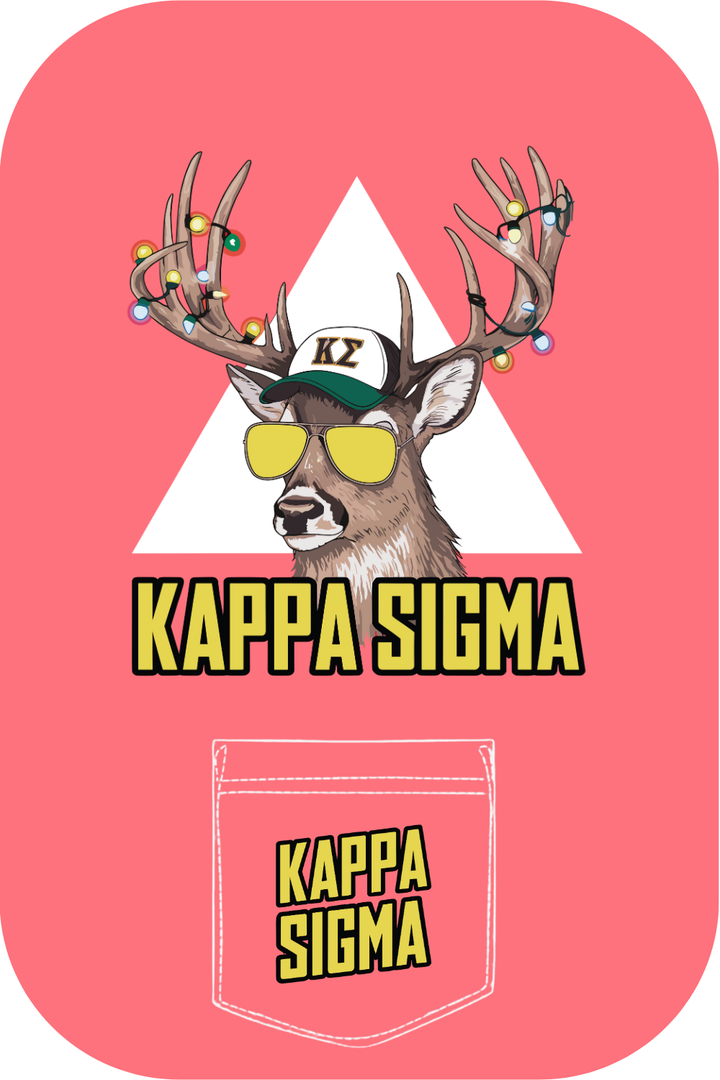 Custom Kappa Sigma Deer On The Go