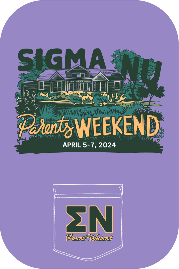 Custom Sigma Nu Parents Weekend