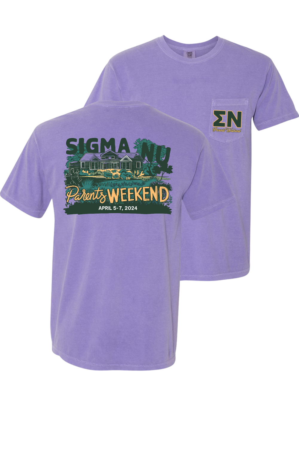 Custom Sigma Nu Parents Weekend