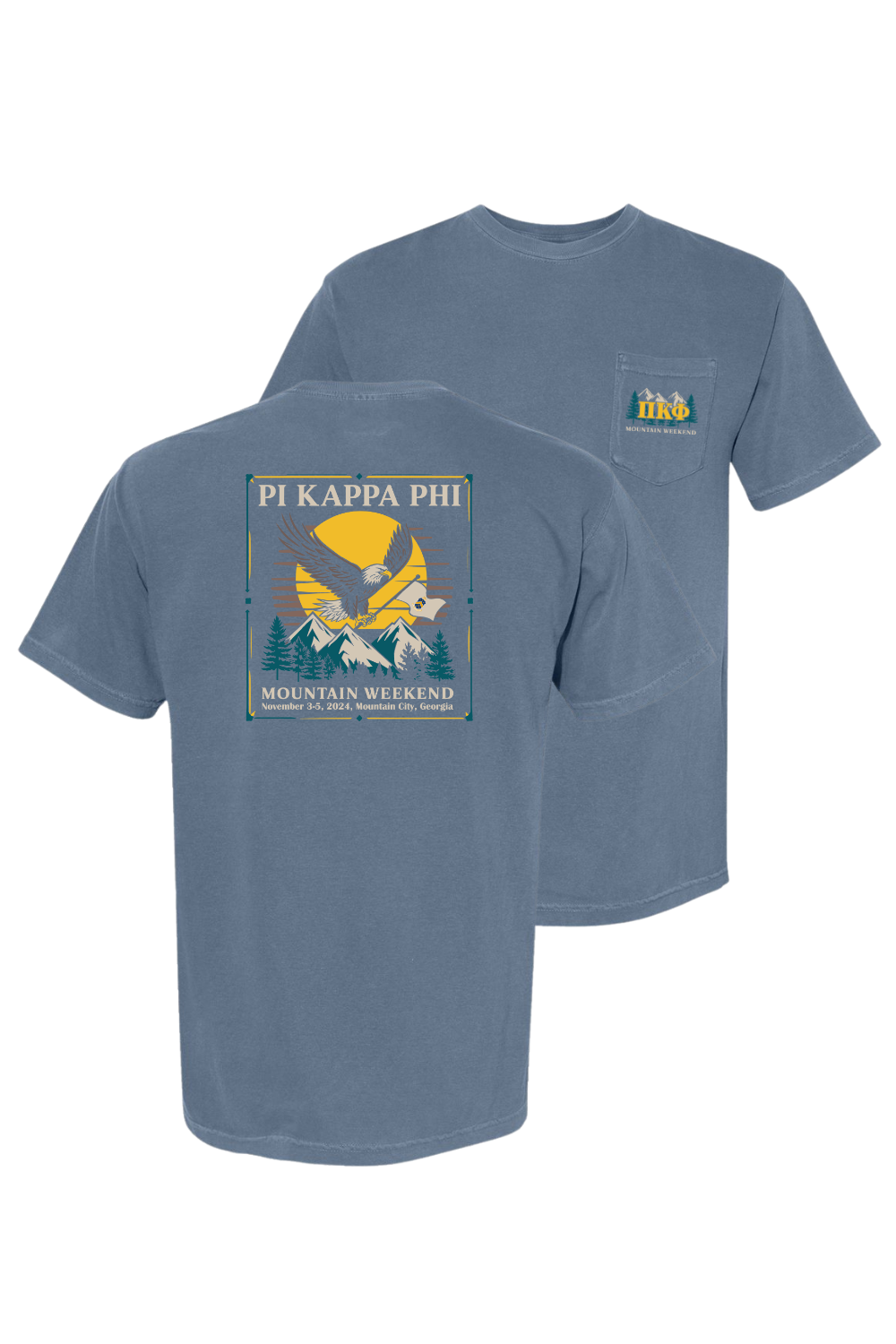 Custom Pi Kappa Phi Mountain Weekend Eagle