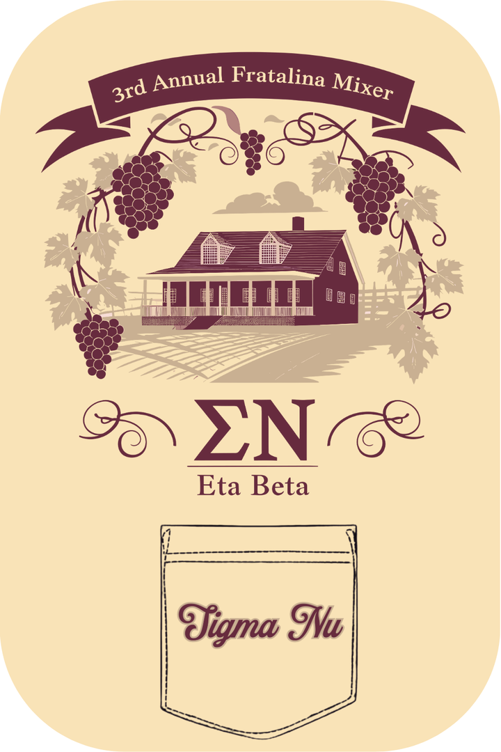 Custom Sigma Nu Annual Fratalina Mixer