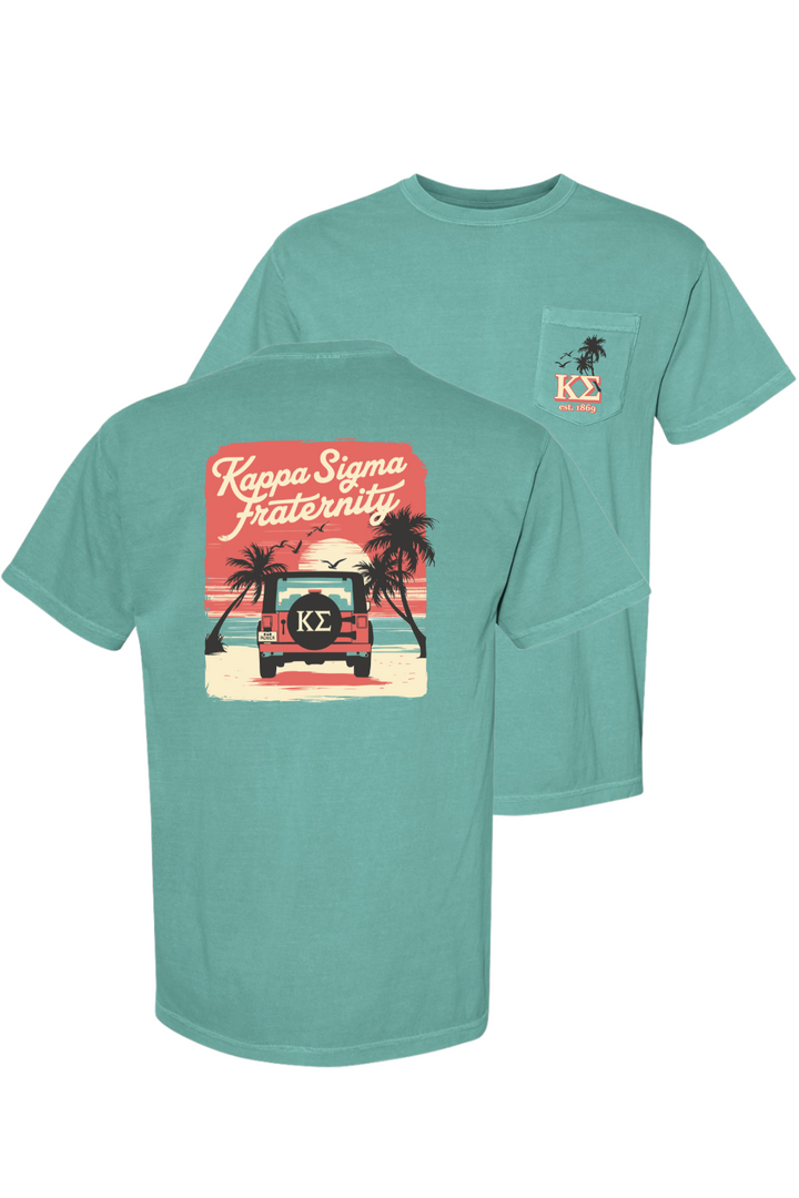 Custom Kappa Sigma Beach Travel