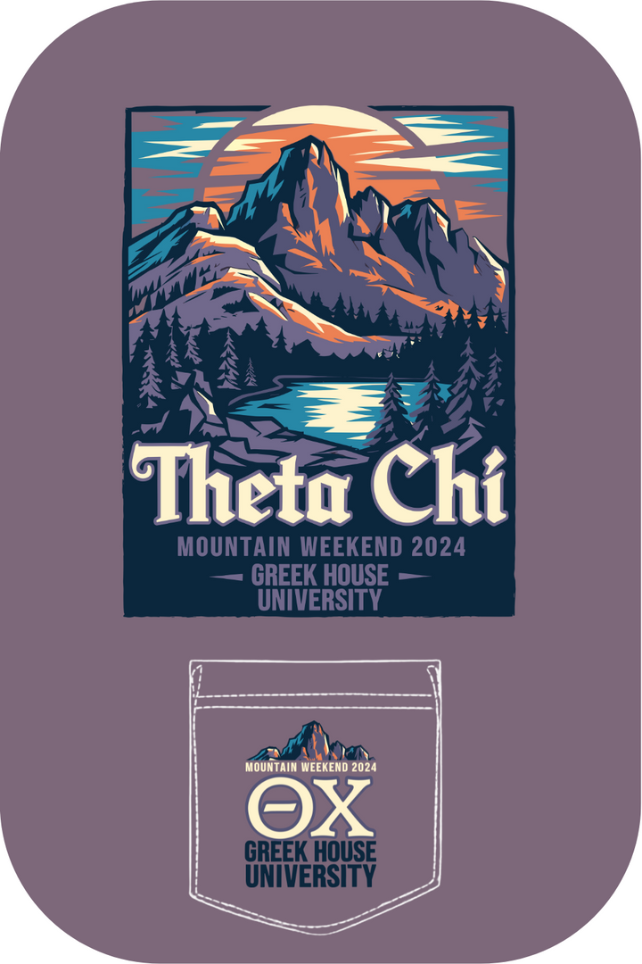 Custom Theta Chi Mountain Weekend Greek House University