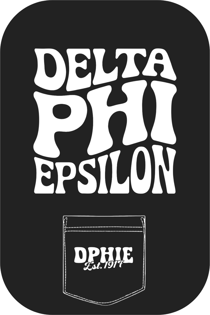 Custom Delta Phi Epsilon DPHIE White