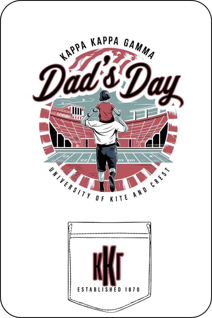 Custom Kappa Kappa Gamma Dad's Day Stadium