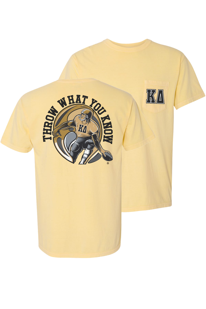 Custom Throw What You Know Kappa Delta