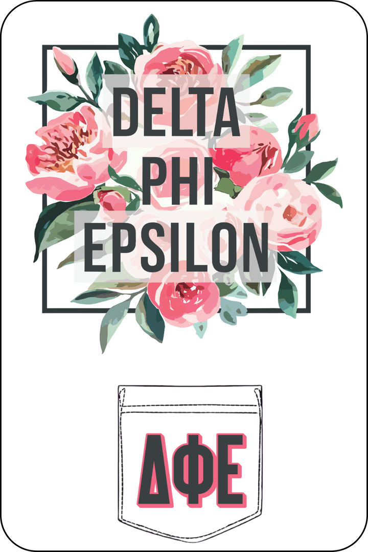 Custom Delta Phi Epsilon Flower