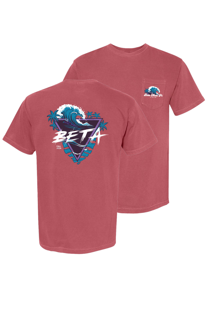 Custom Beta Theta Pi Wave Fall