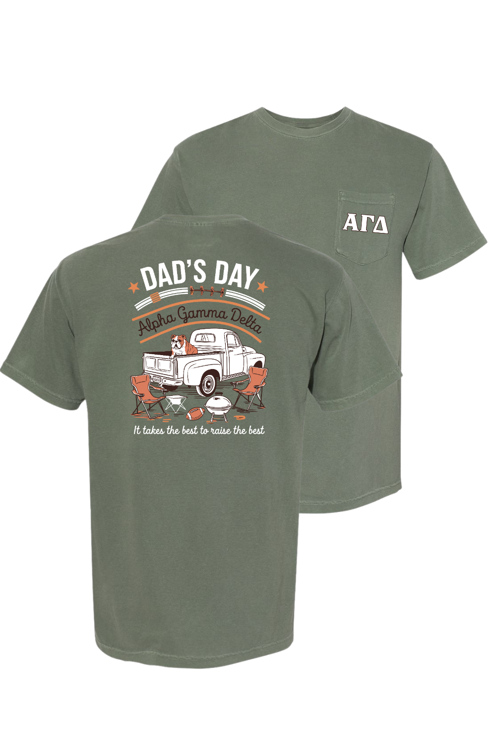 Custom Dad's Day Alpha Gamma Delta