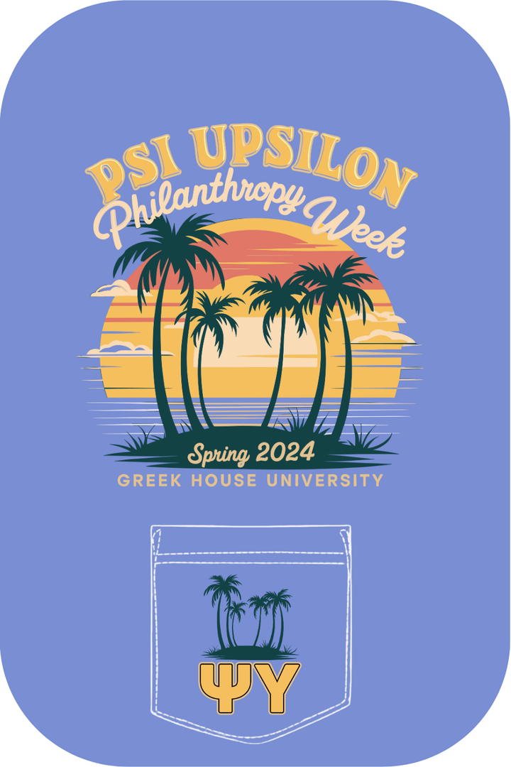 Custom Psi Upsilon Philanthropy Week