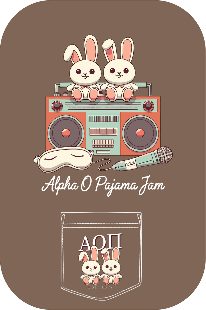 Custom Alpha O Pajama Jam