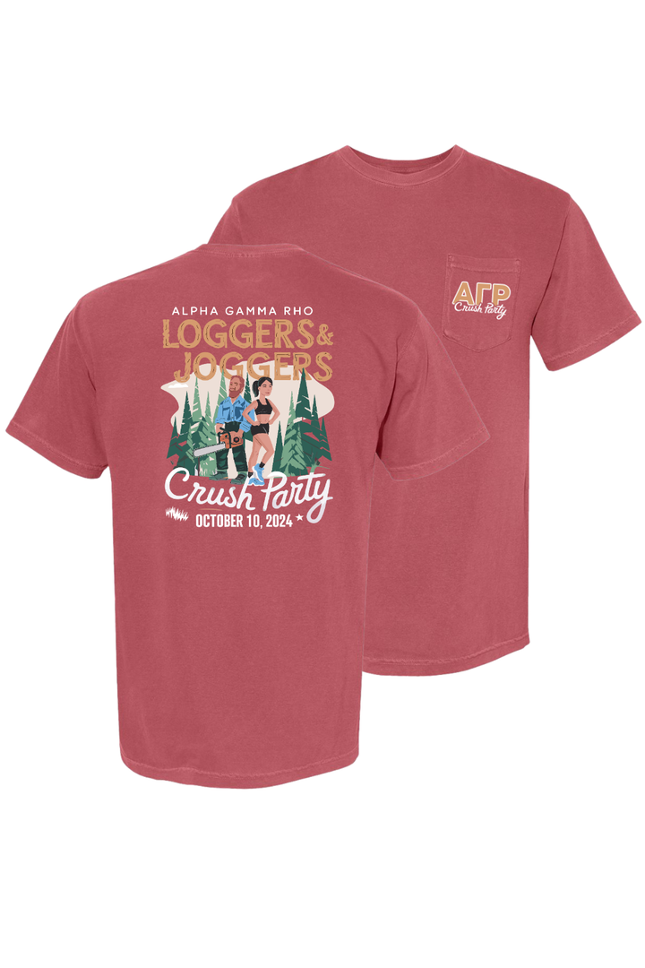 Custom Alpha Gamma Rho Loggers & Joggers