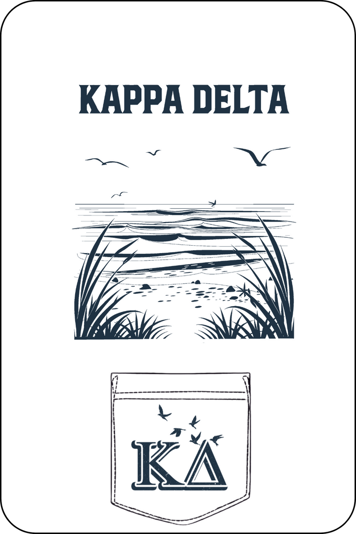 Custom Kappa Delta Ocean Wave