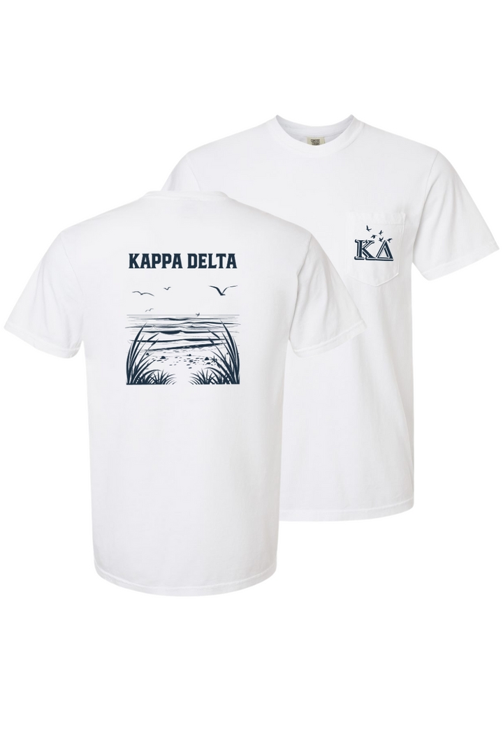 Custom Kappa Delta Ocean Wave