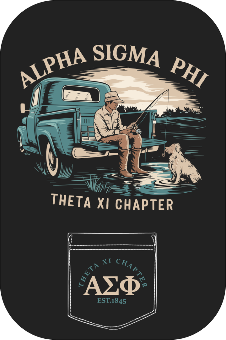 Custom Alpha Sigma Phi Theta Xi Chapter