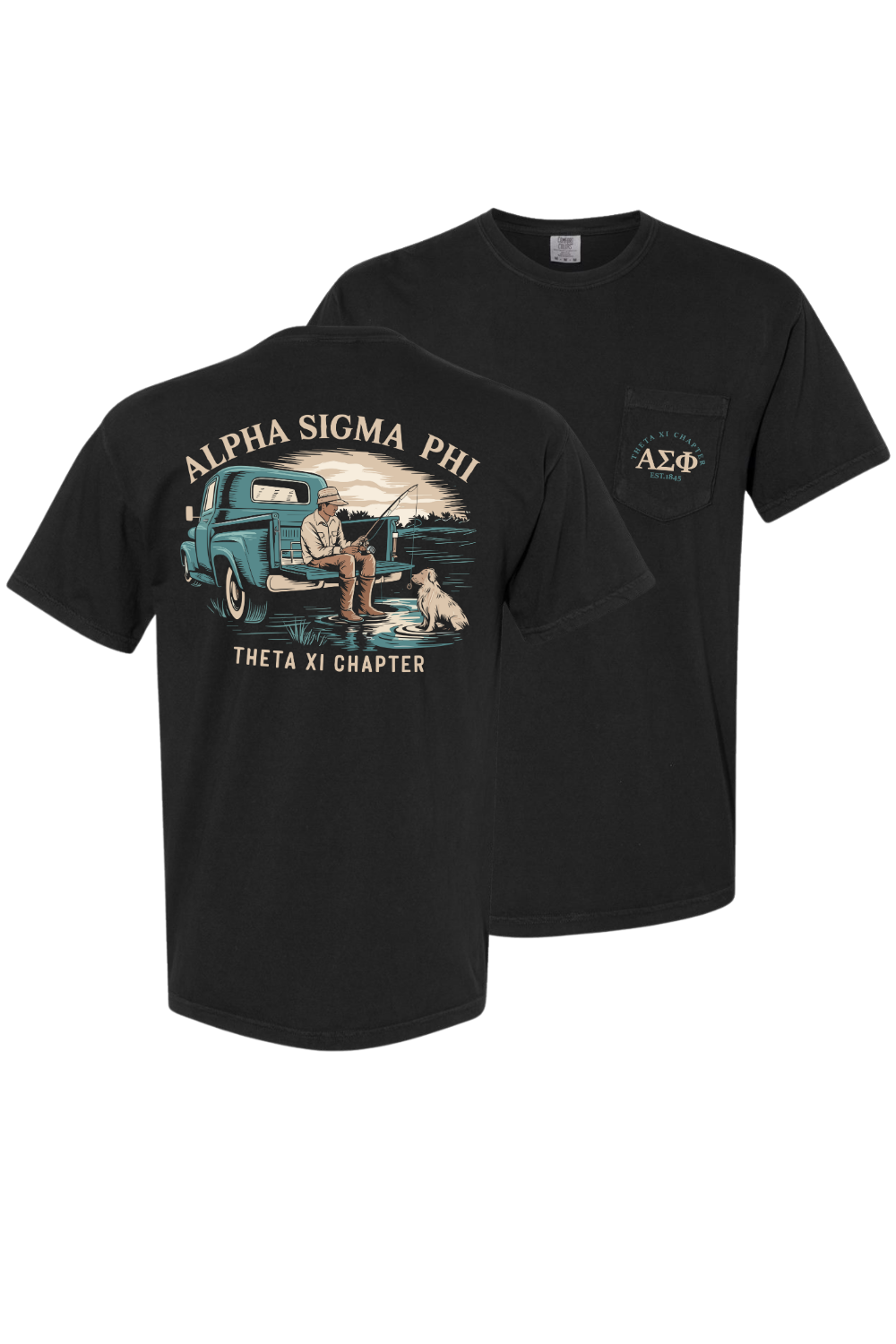 Custom Alpha Sigma Phi Theta Xi Chapter