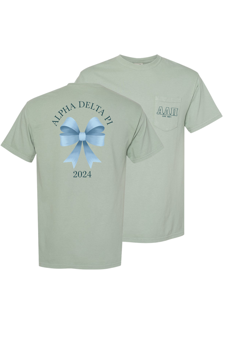 Custom Alpha Delta Pi Ribbon