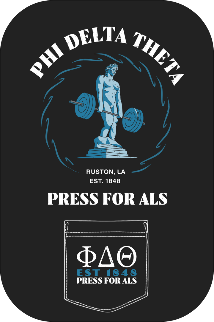 Custom Phi Delta Theta Press For Als