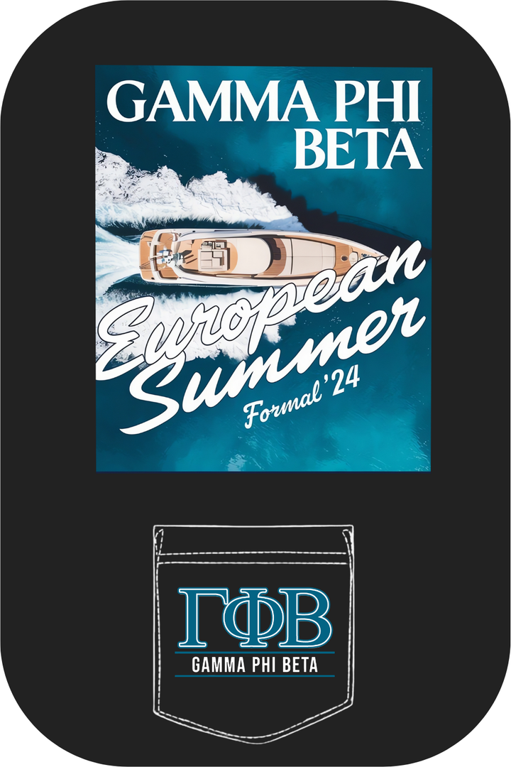 Custom Gamma Phi Beta European Summer