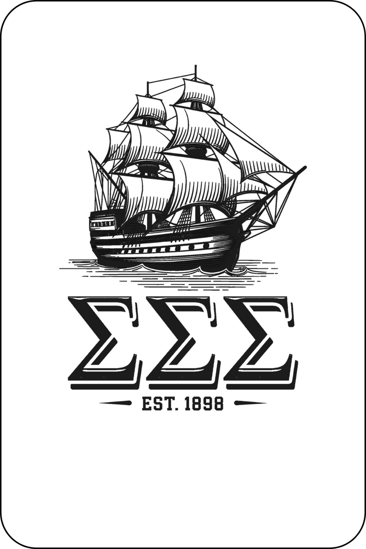 Custom Tri Sigma Pirate Ship Design