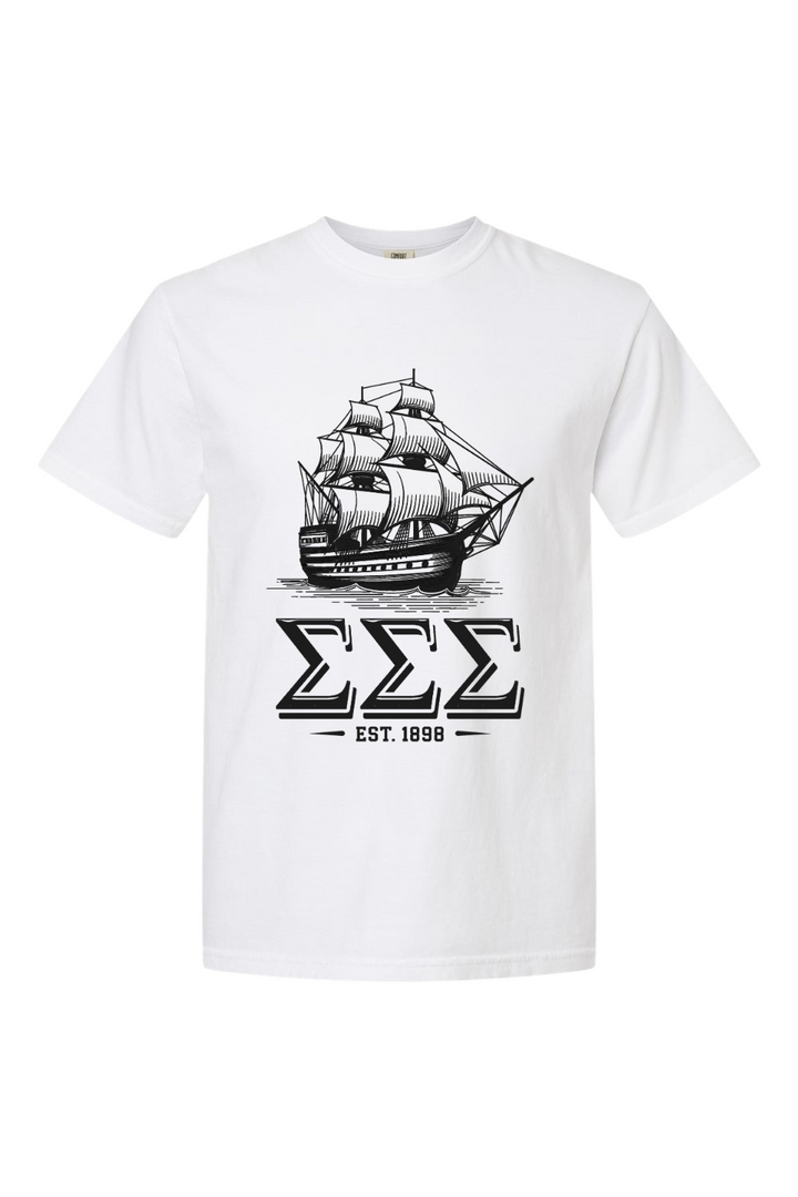 Custom Tri Sigma Pirate Ship Design