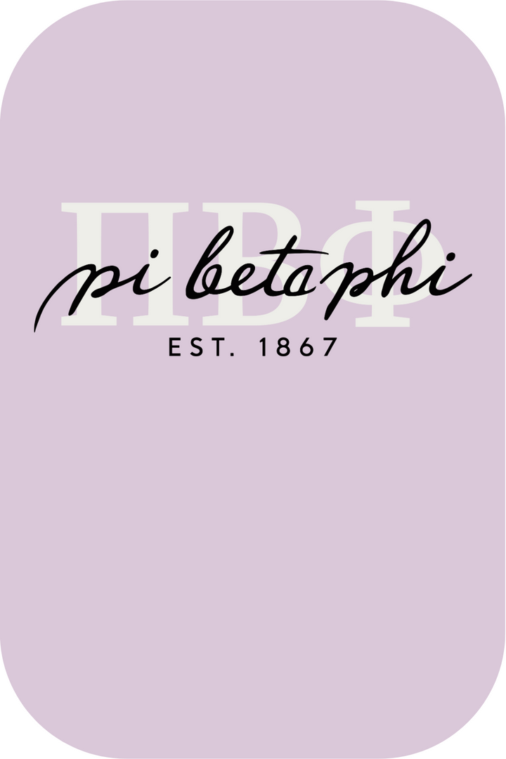 Custom Pi Beta Phi Est. 1867