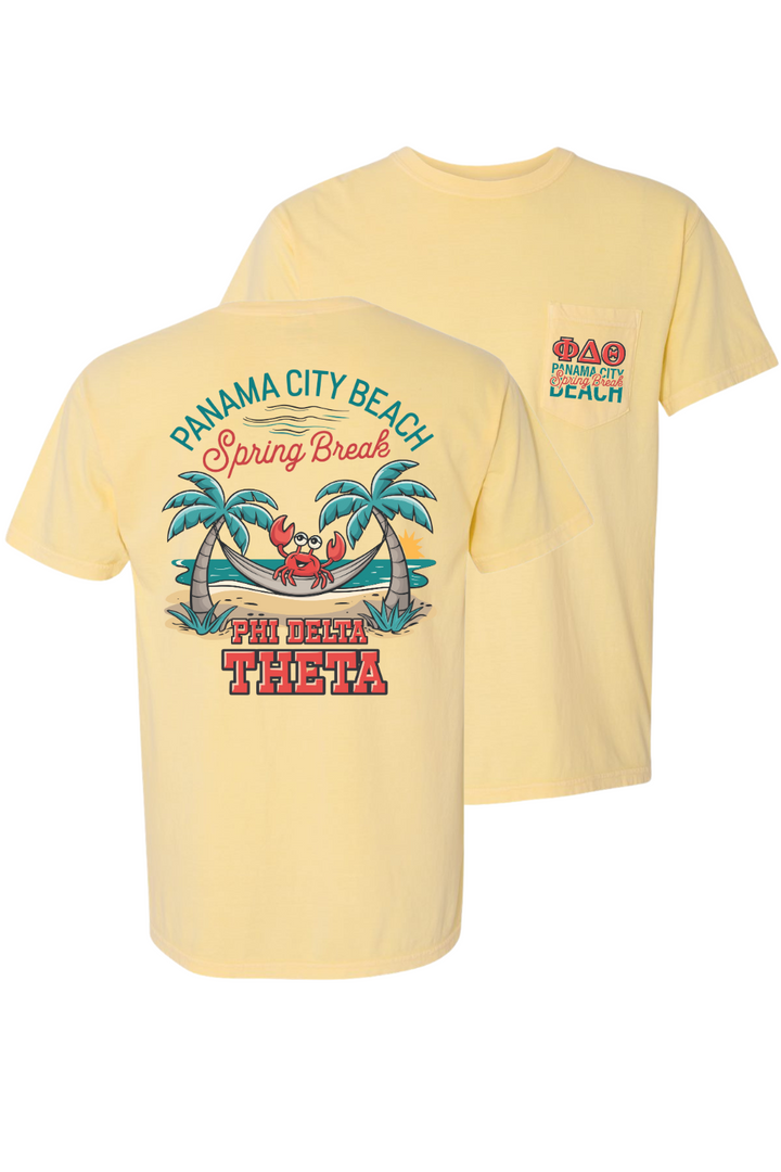 Custom Panama City Spring Break Phi Delta Theta Crab Island