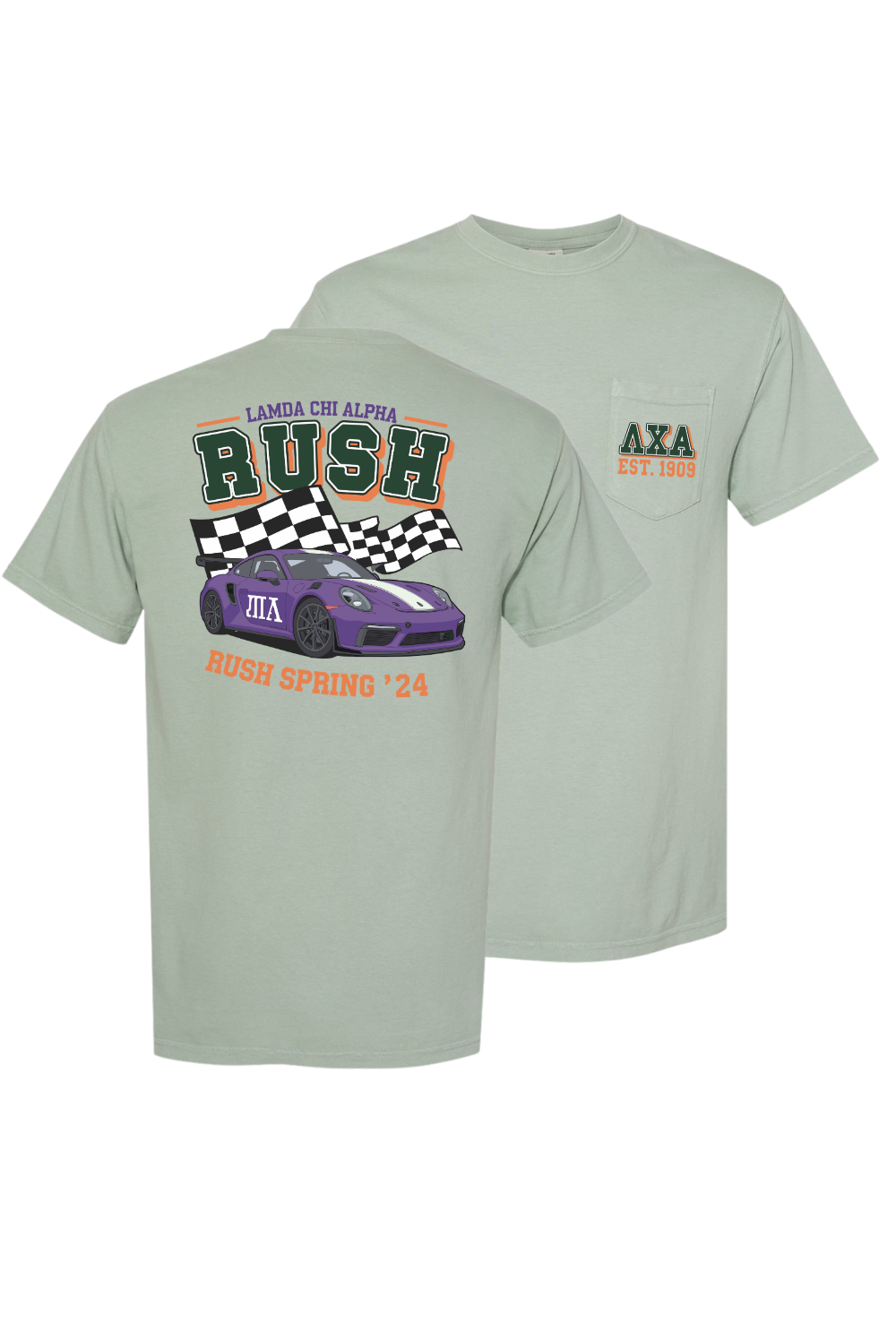 Custom Lambda Chi Alpha Rush Spring