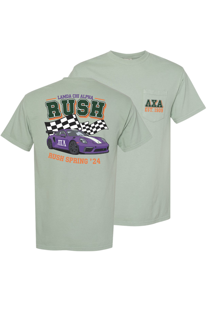 Custom Lambda Chi Alpha Rush Spring