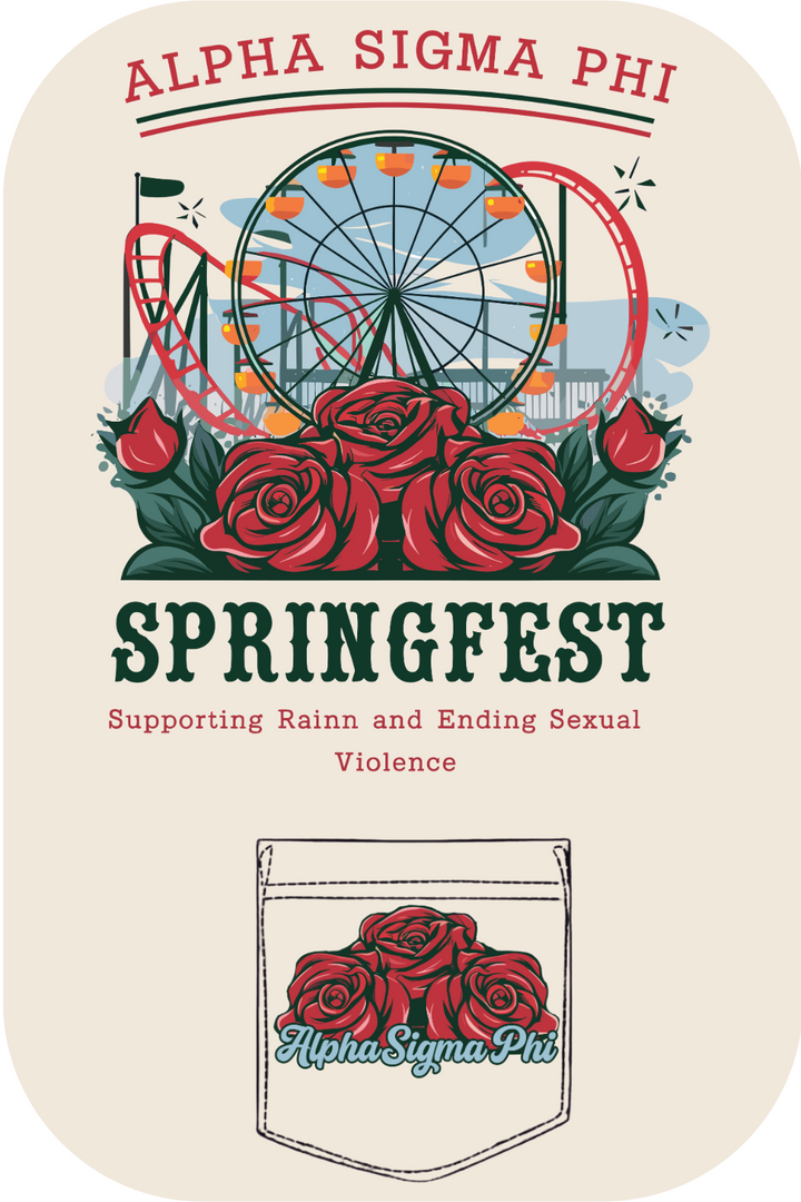 Custom Alpha Sigma Phi Springfest Amusement Park