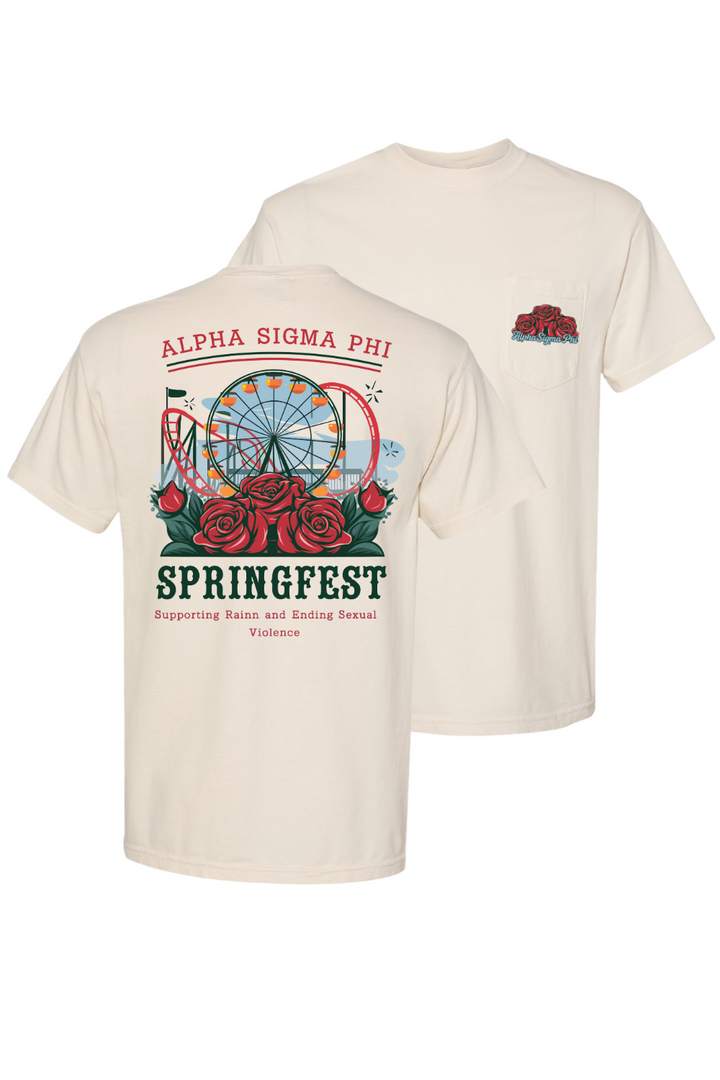 Custom Alpha Sigma Phi Springfest Amusement Park