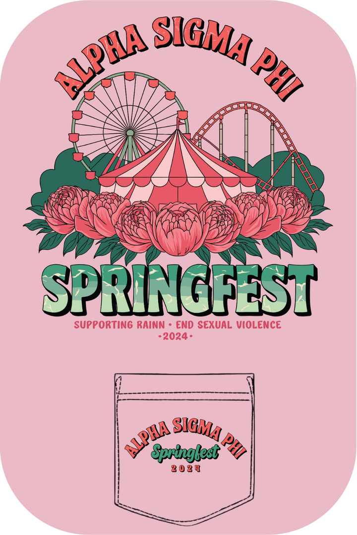 Custom Alpha Sigma Phi Springfest Amusement Park