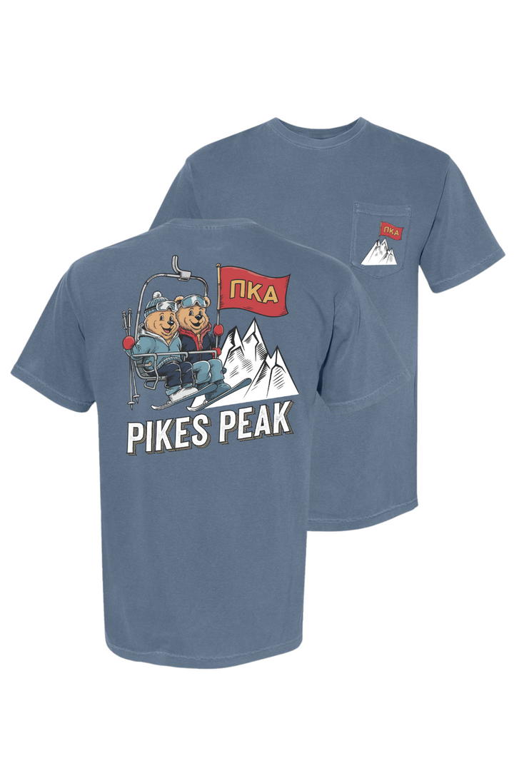 Custom Pi Kappa Alpha Pikes Peak Bear Skiing