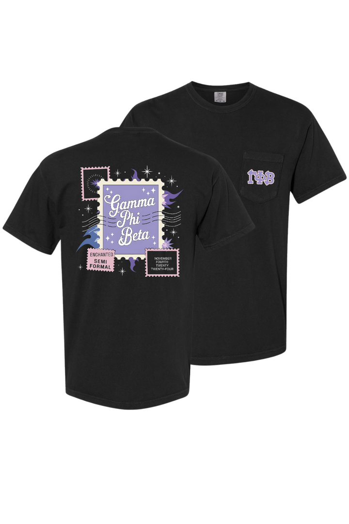 Custom Gamma Phi Beta Enchanted Semi Formal