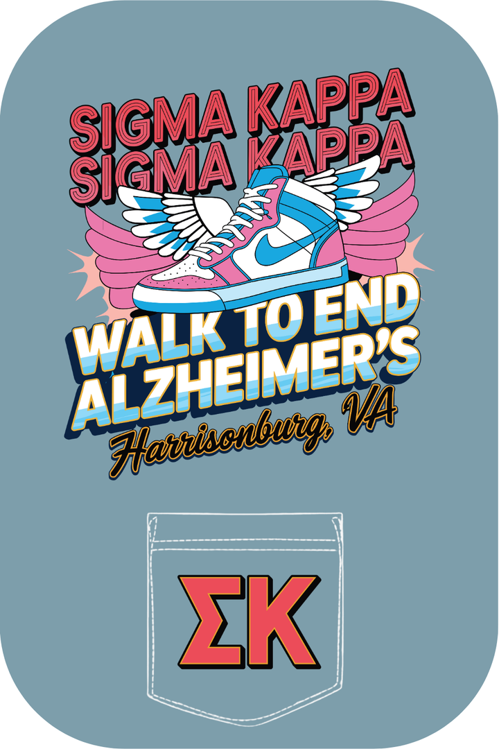 Custom Sigma Kappa Walk To End Alzheimers