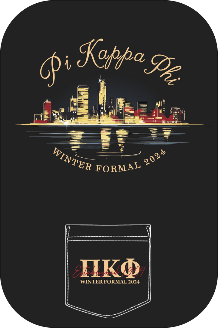 Custom Pi Kappa Phi Winter Formal City Lights