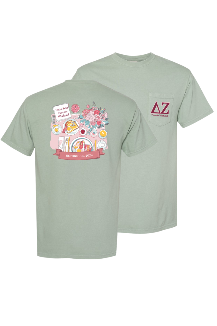 Custom Delta Zeta Parents Weekend