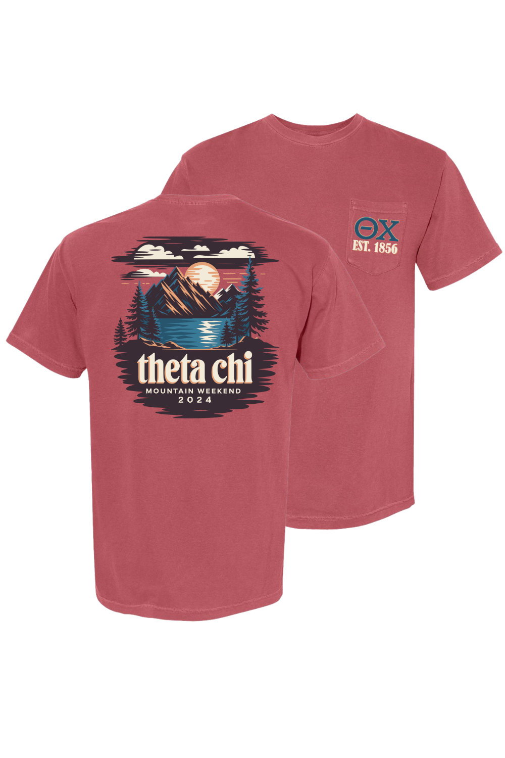 Custom Theta Chi Mountain Weekend