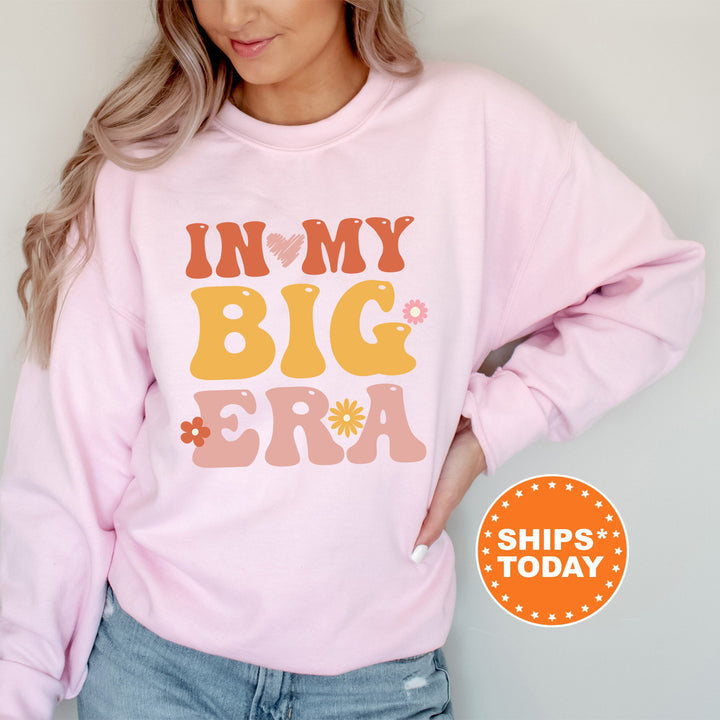 In My Big Era | Big Little GBig GGBig Sorority Sweatshirt | Big Little Reveal | Sorority Recruitment Gift | Bid Day Basket _ 500