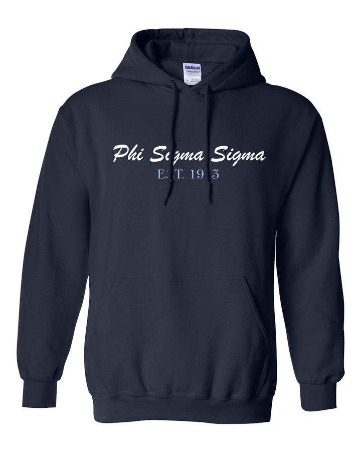 a sweatshirt with the words phi sema signa on it