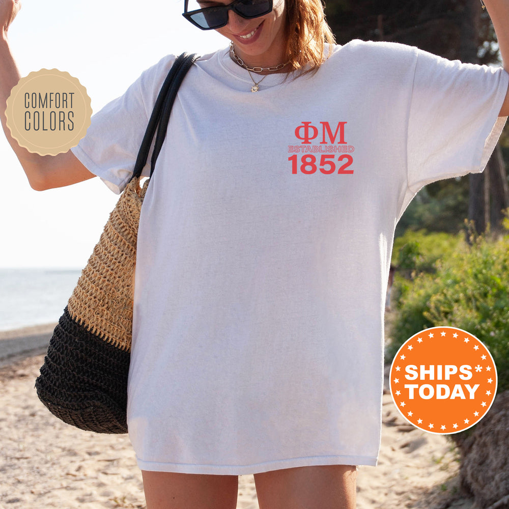 a woman wearing a t - shirt with a message on it