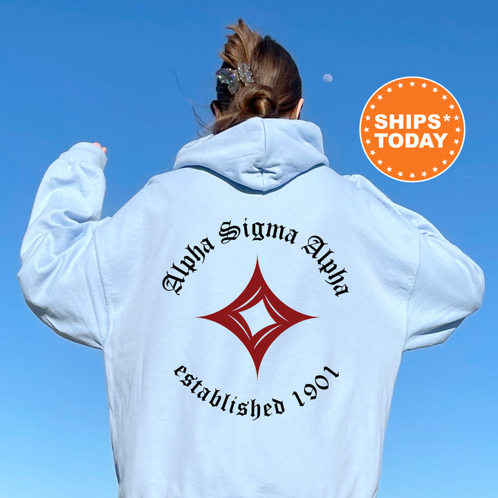 a woman wearing a white hoodie with the words ship today printed on it