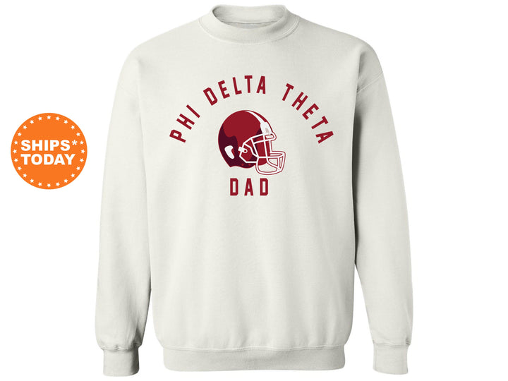 Phi Delta Theta Fraternity Dad Fraternity Sweatshirt | Phi Delt Dad Sweatshirt | Fraternity Gift | Greek Apparel | Gift For Dad _ 6710g
